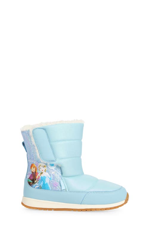 Shop Tucker + Tate Kids' Disney Frozen Brisk Snow Boot In Blue Frozen