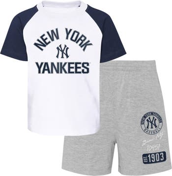 Women's Mitchell & Ness Heathered Gray New York Yankees