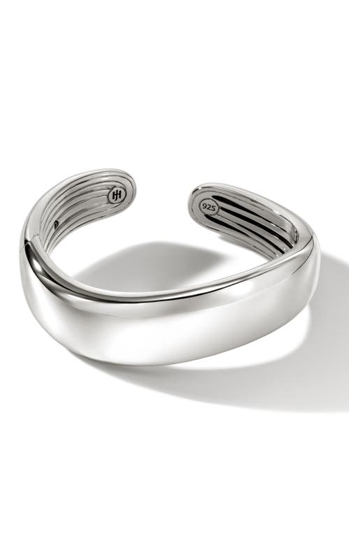 John Hardy Surf Hinged Cuff Bracelet in Silver at Nordstrom, Size Medium