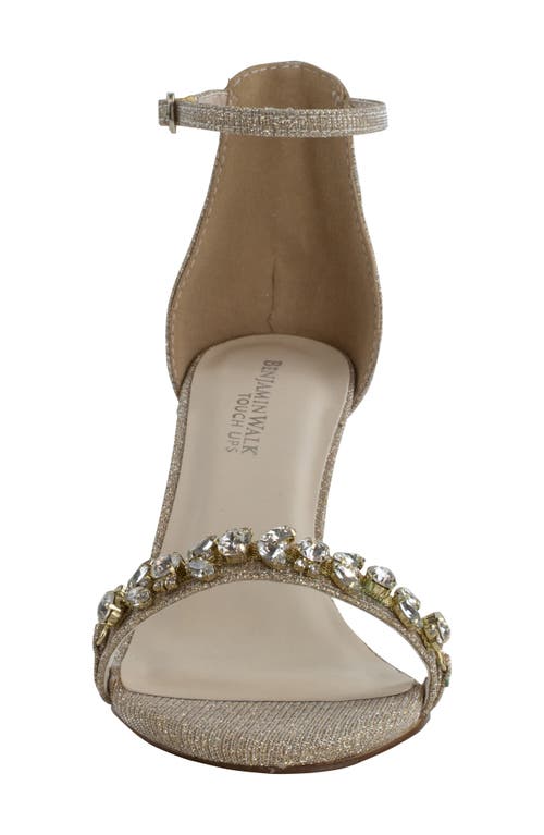 Shop Touch Ups Camila Ankle Strap Sandal In Champagne