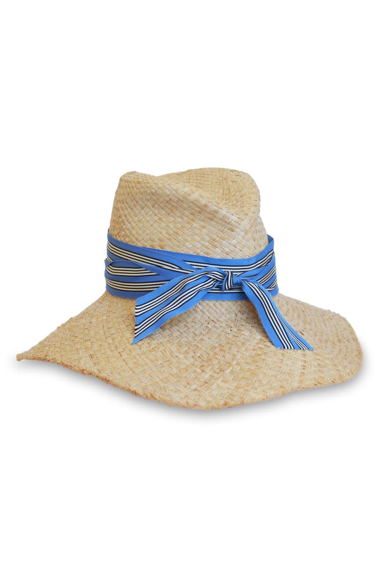 Lola Hats First Aid Striped Band Straw Hat | Nordstrom