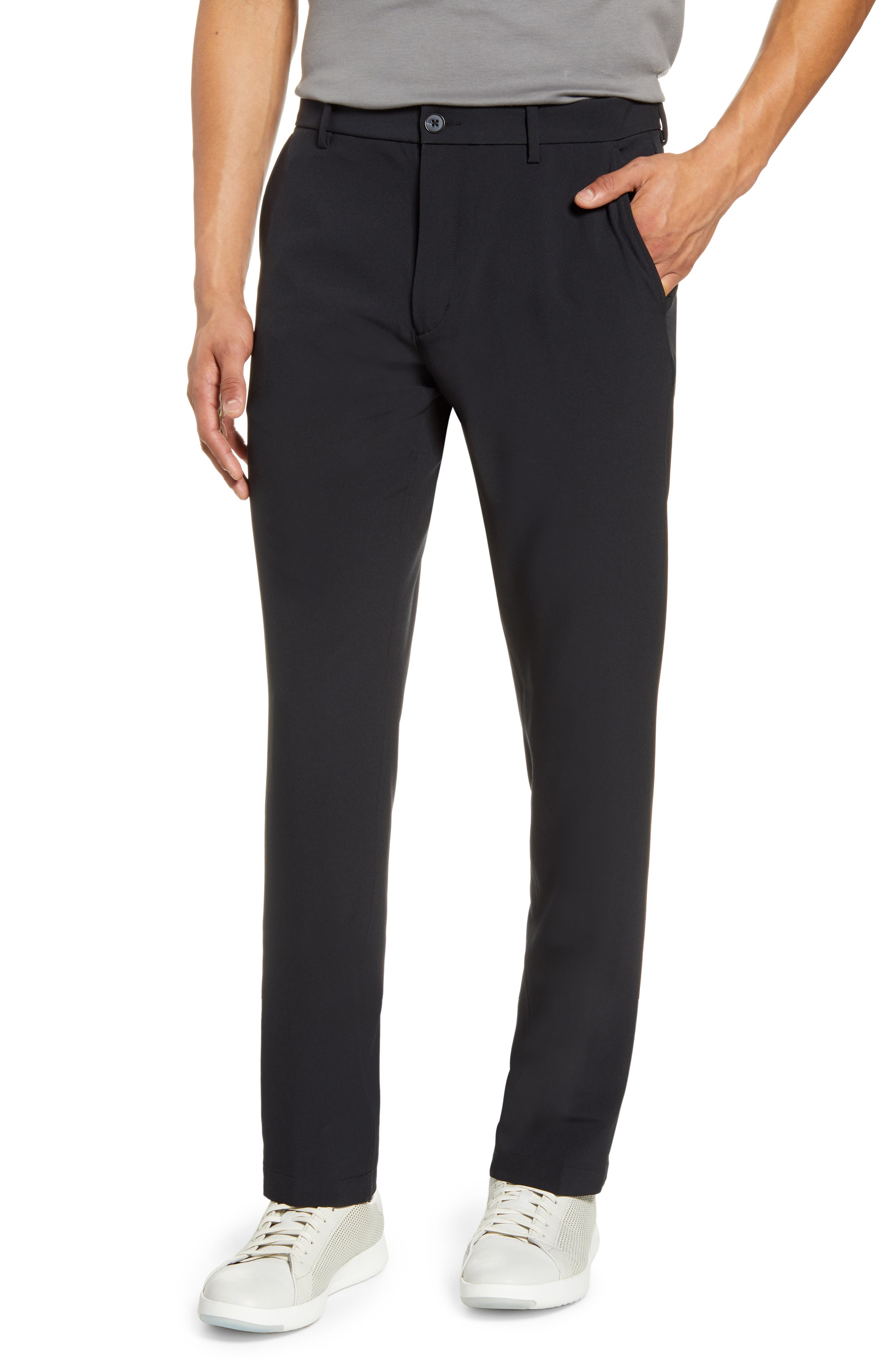 Nordstrom Men's Shop Performance Flat Front Stretch Chino Pants Nordstrom