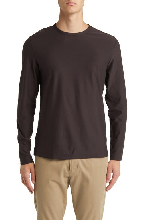 Hickman Long Sleeve T-Shirt in Espresso