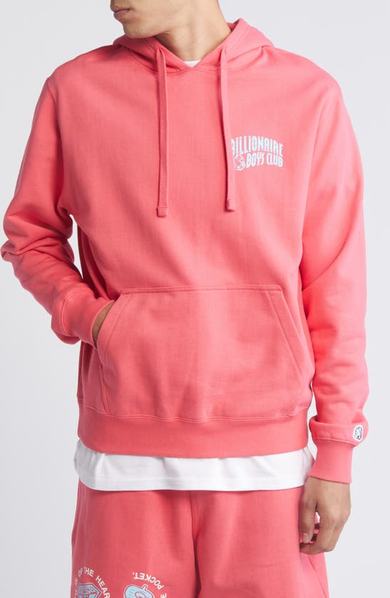 Shop Billionaire Boys Club Jewels Graphic Hoodie In Rouge Red