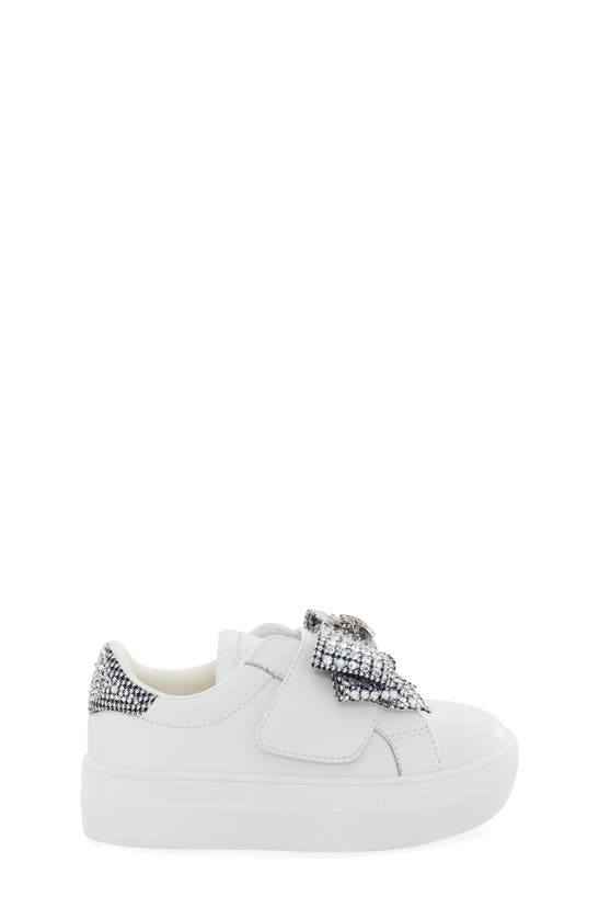 KURT GEIGER KURT GEIGER LONDON KIDS' MINI LANEY BOW SNEAKER