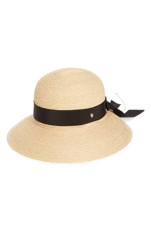 Helen Kaminski Newport Raffia Straw Hat In Neutral