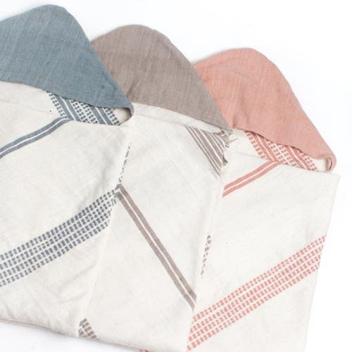 Creative Women Baby Hooded Towels In Blush