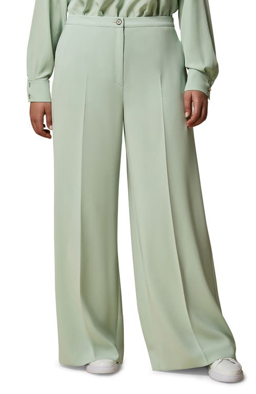 Cady Palazzo Pants in Pastel Green