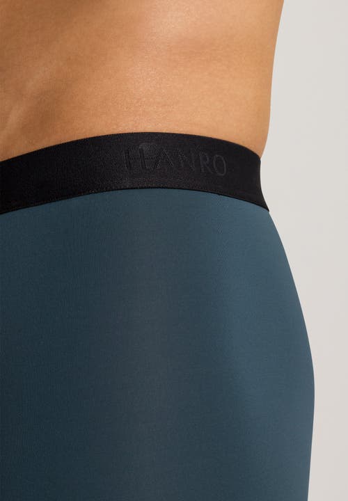 Hanro Micro Touch Boxer Brief In Midnight Sky