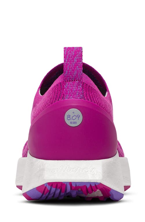 Allbirds Tree Flyer Running Shoe In Bloom Pink/blizzard