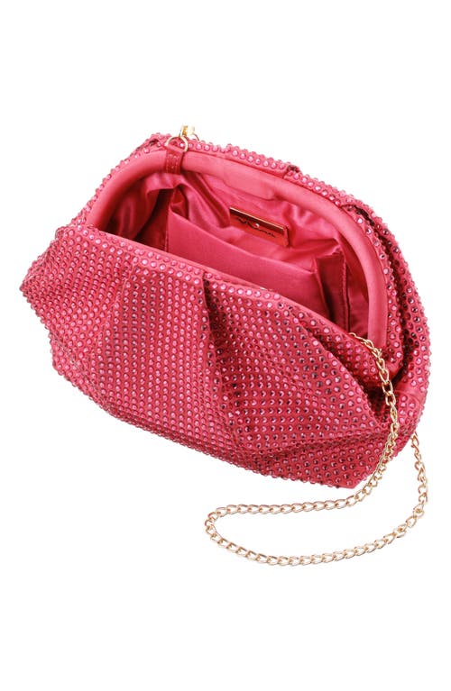 Shop Nina Crystal Frame Satchel In Kisses