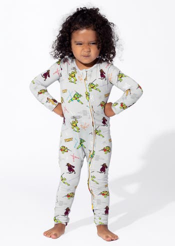 Ninja turtle footie pajamas hot sale