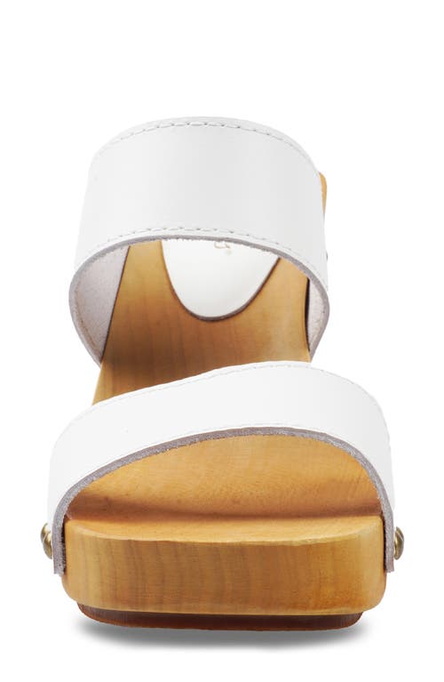 Candies Candie's Rammya Platform Slide Sandal In White
