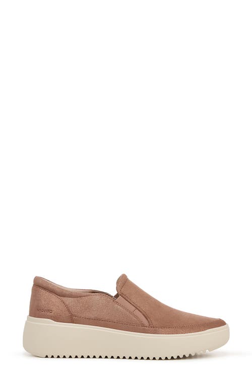 Shop Vionic Kearny Platform Slip-on Sneaker In Rose Gold