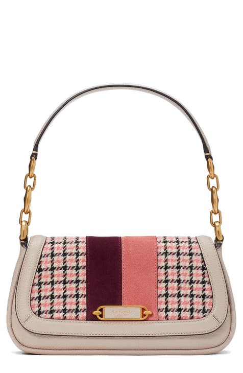 gramercy racing stripe leather shoulder bag