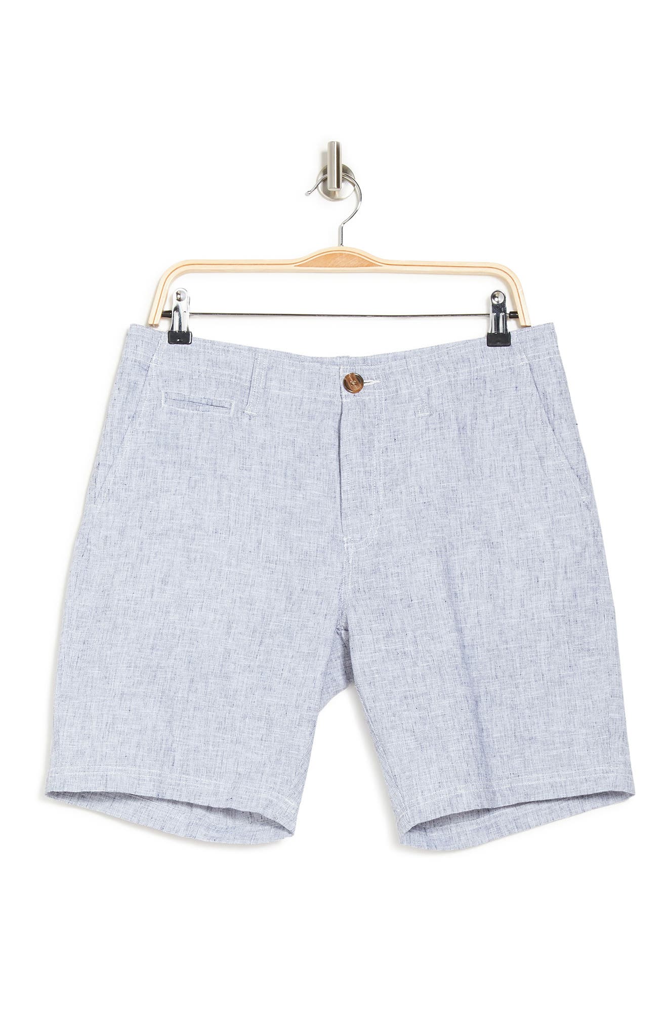 14th & Union Linen Shorts In Navy