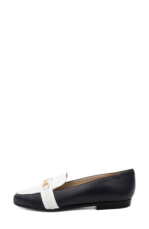 Amalfi By Rangoni Onore Loafer In Navy/white Piuma