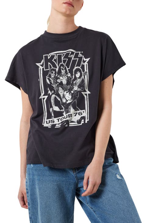 Lucky Brand Classic ACDC Boyfriend Graphic T-Shirt