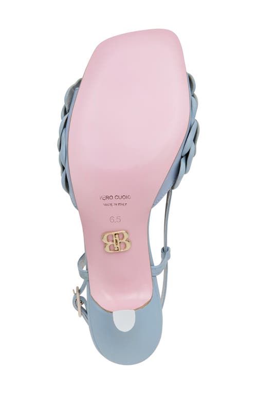 Shop Beautiisoles Finley Slingback Sandal In Sky Blue