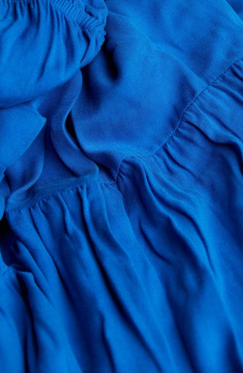 Cache Coeur Claudette Maternity Maxi Dress In Electric Blue