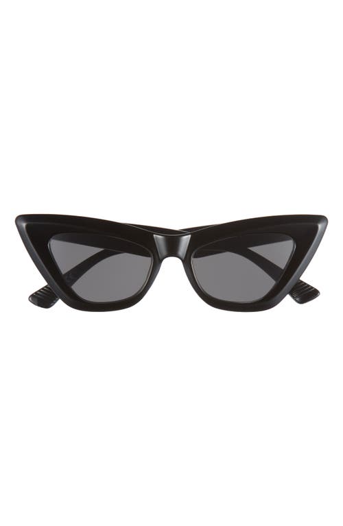 54mm Cat Eye Sunglasses in Black