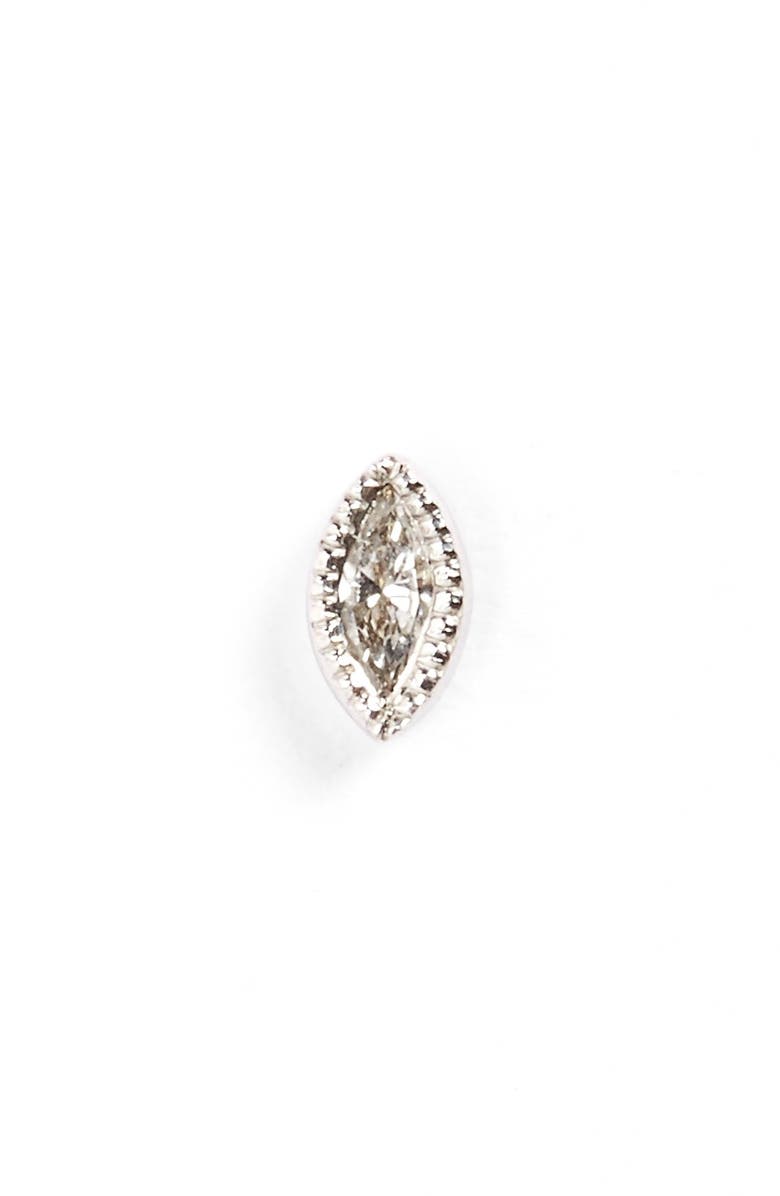 Maria Tash Marquise Diamond Stud Earring | Nordstrom
