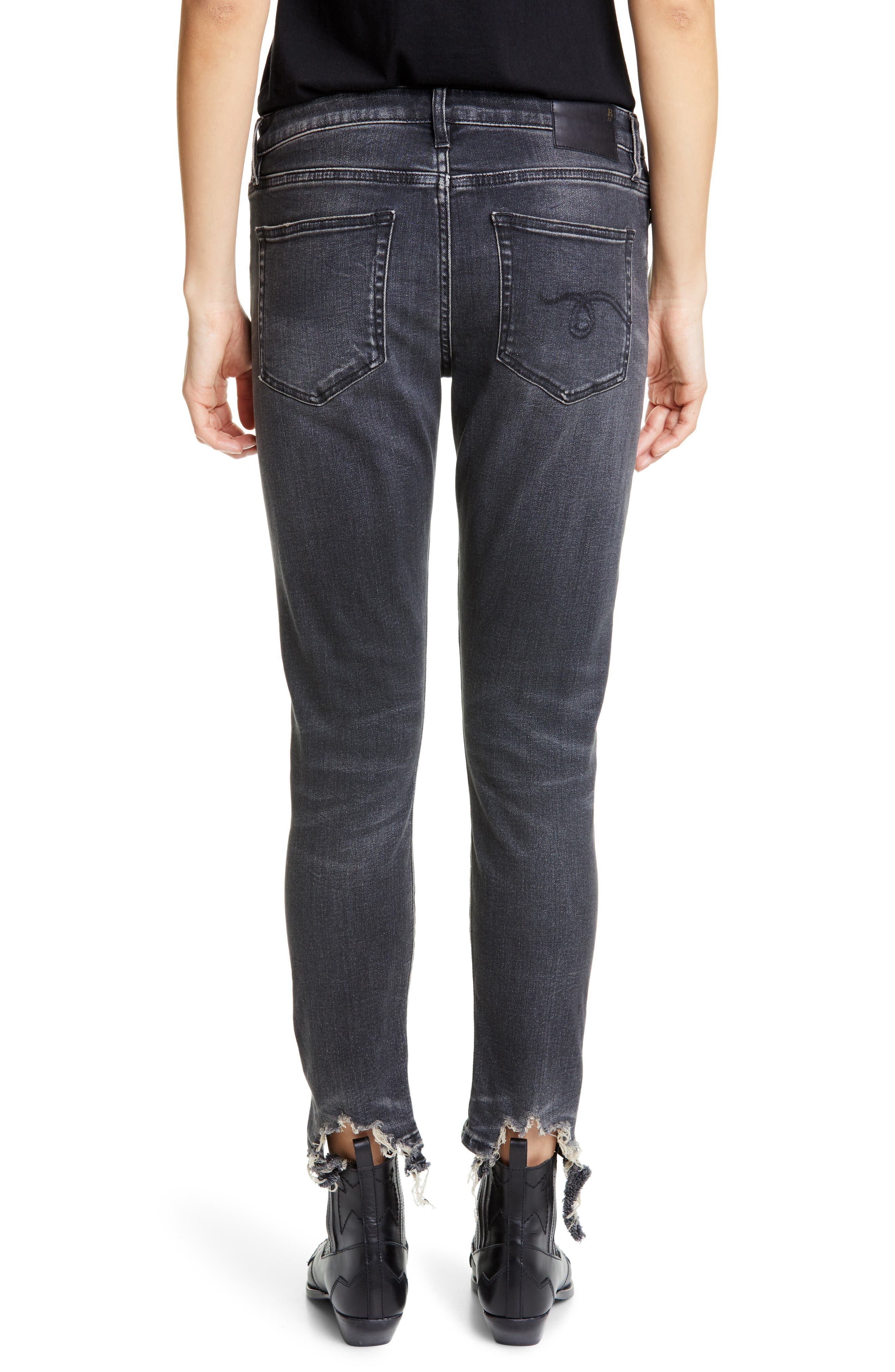R13 Biker Boy Ripped Skinny Jeans | Nordstrom