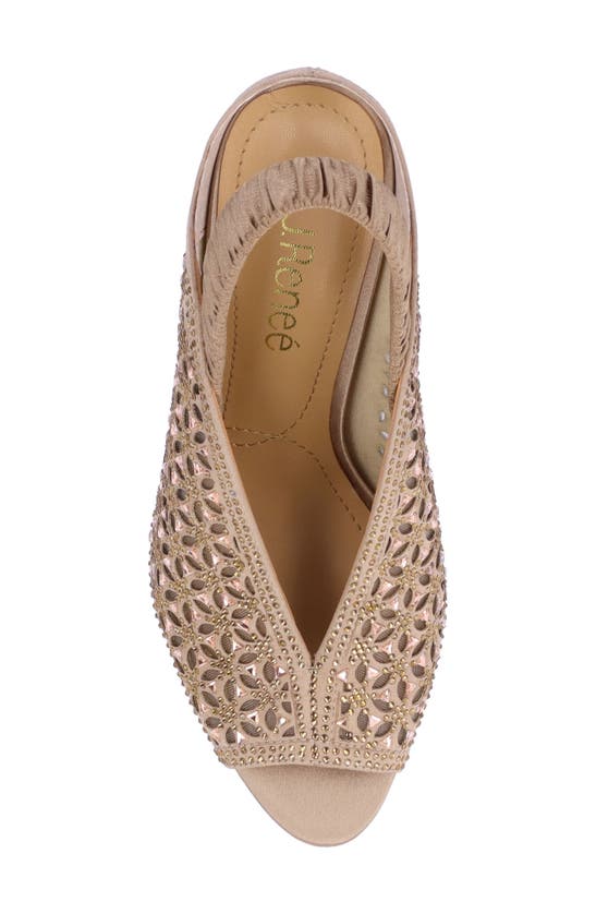 Shop J. Reneé Odila Slingback Sandal In Beige