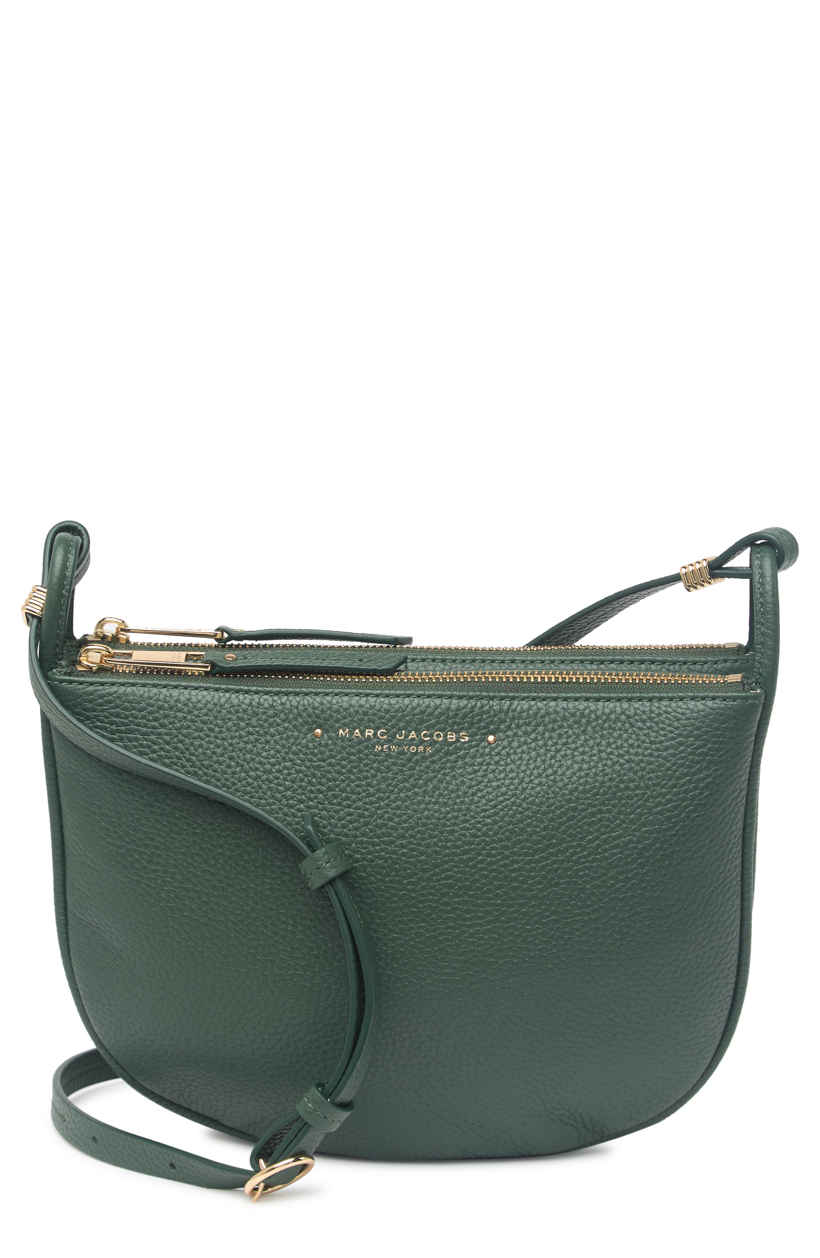 marc jacobs supple leather crossbody bag