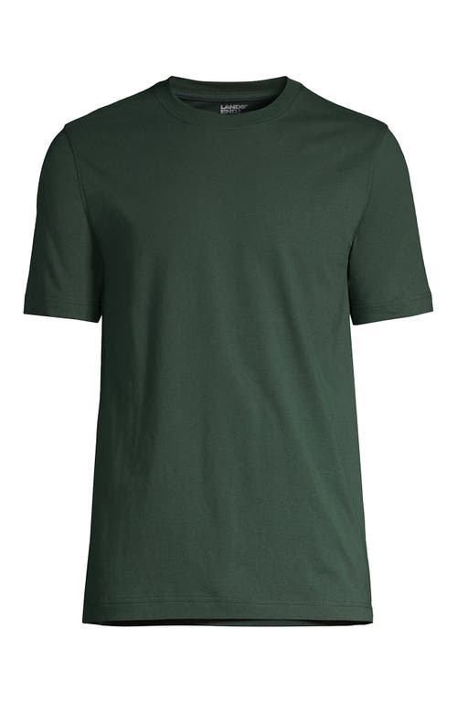 Shop Lands' End Super-t Short Sleeve T-shirt In Deep Woodland Green