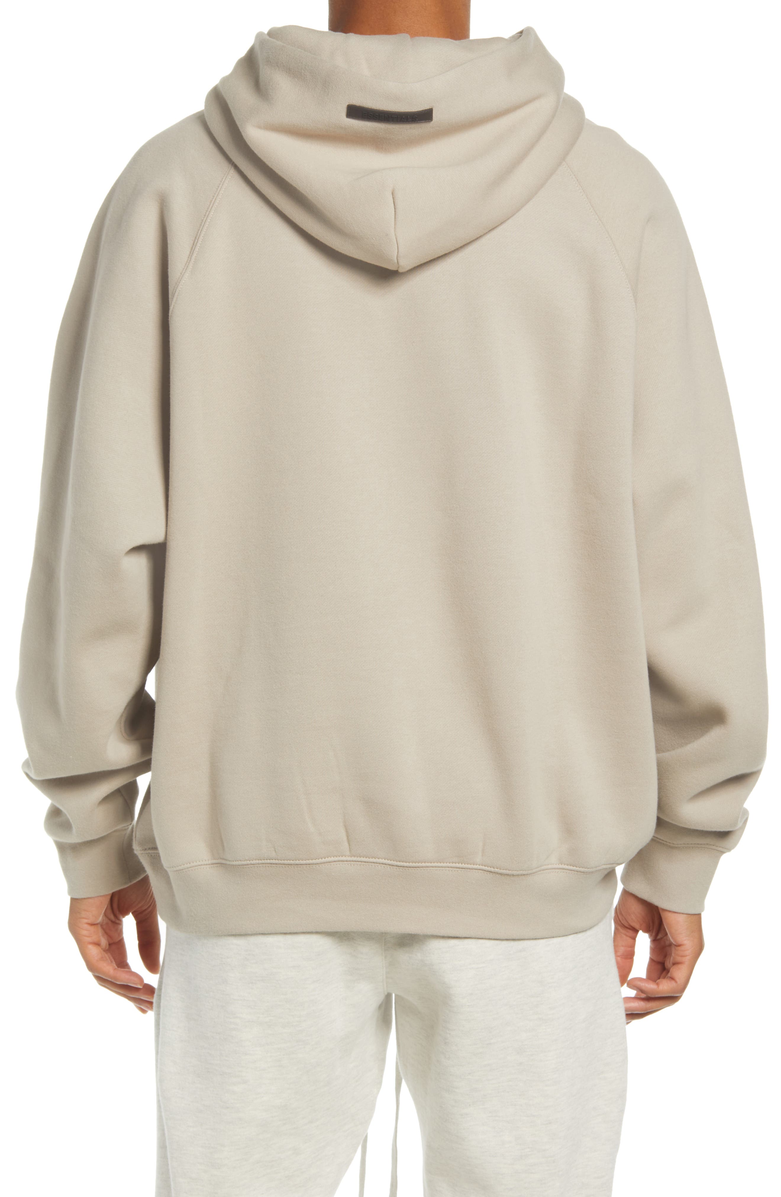 essential beige hoodie