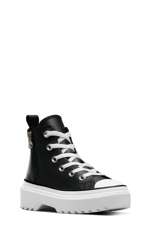 Converse Kids' Chuck Taylor® All Star® Lugged High Top Sneaker In Black/white/white