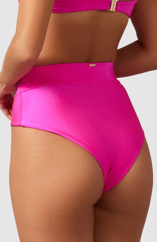 Mbm Swim Aspire Bikini Bottoms In Magenta