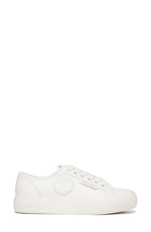 Sam & Libby Dina Platform Sneaker In White