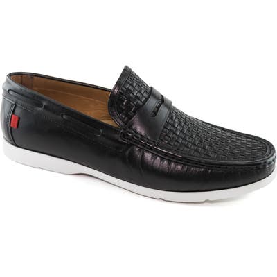 Marc Joseph New York Thompson Street Penny Loafer- Black