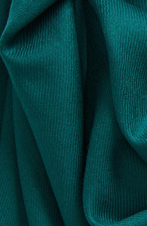 Shop Nordstrom Tissue Weight Wool & Cashmere Scarf In Green Storm