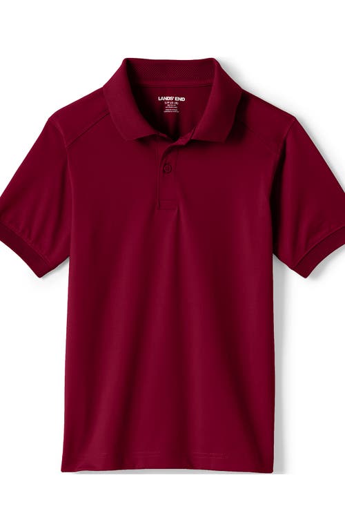 LANDS' END LANDS' END SCHOOL UNIFORM KIDS SHORT SLEEVE RAPID DRY POLO SHIRT