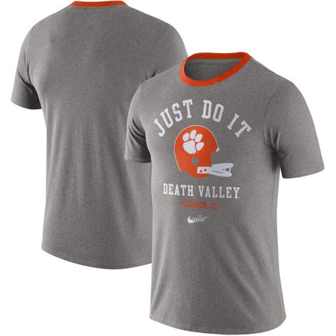 Men's Nike Orange Clemson Tigers Baseball Plate Performance T-Shirt