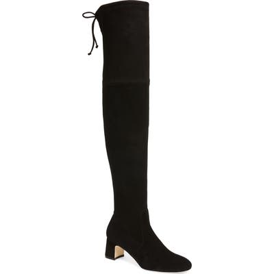 Stuart Weitzman Kirstie Over The Knee Boot- Black
