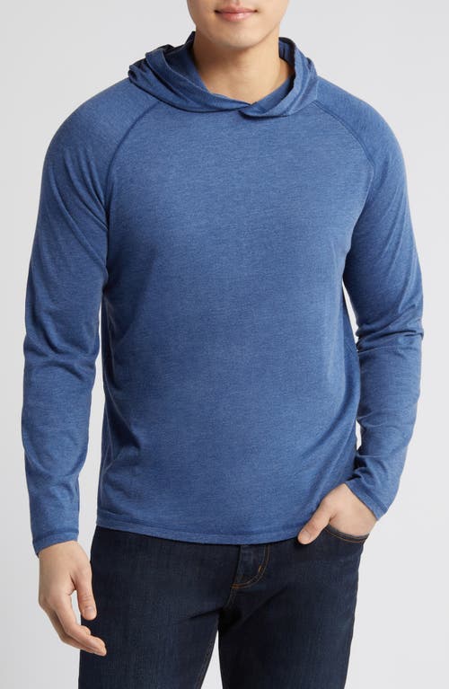 Cannon Cotton Blend Hoodie in Atlantic Blue