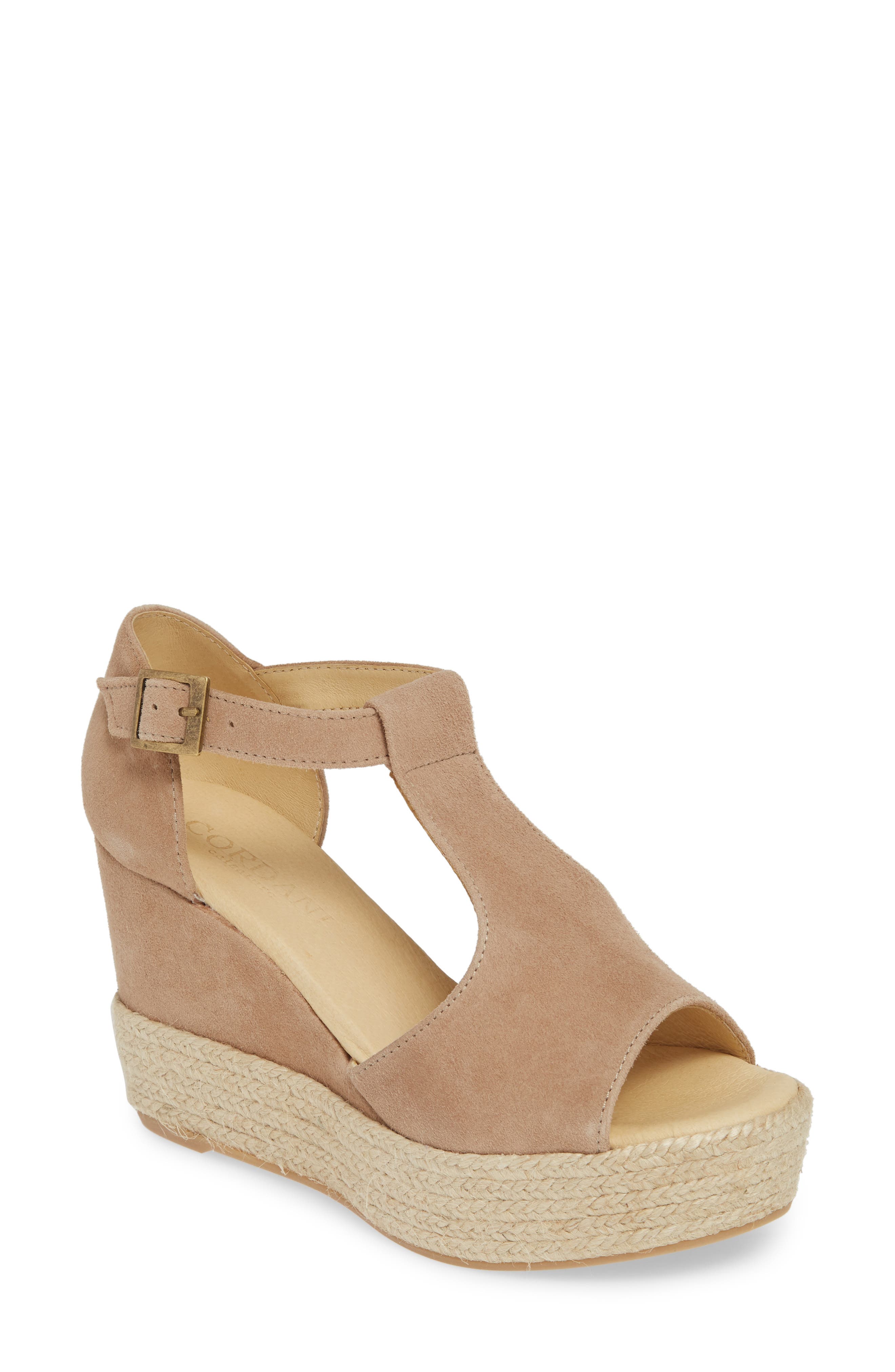 Cordani Elisa Espadrille Wedge Sandal - Grey