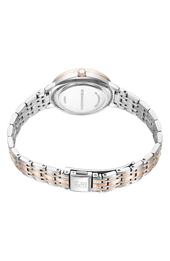 Shop Bcbg Max Azria Classic Two-tone Bracelet Watch, 32mm In Two Tone