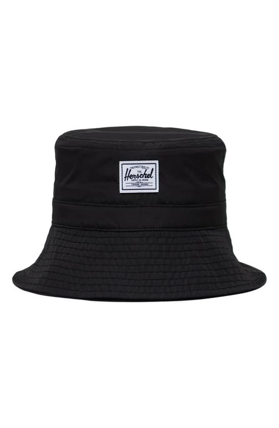 Shop Herschel Supply Co Beach Bucket Hat In Black
