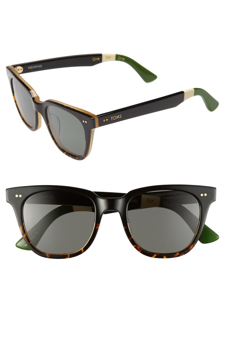 TOMS 'Memphis' 49mm Sunglasses | Nordstrom