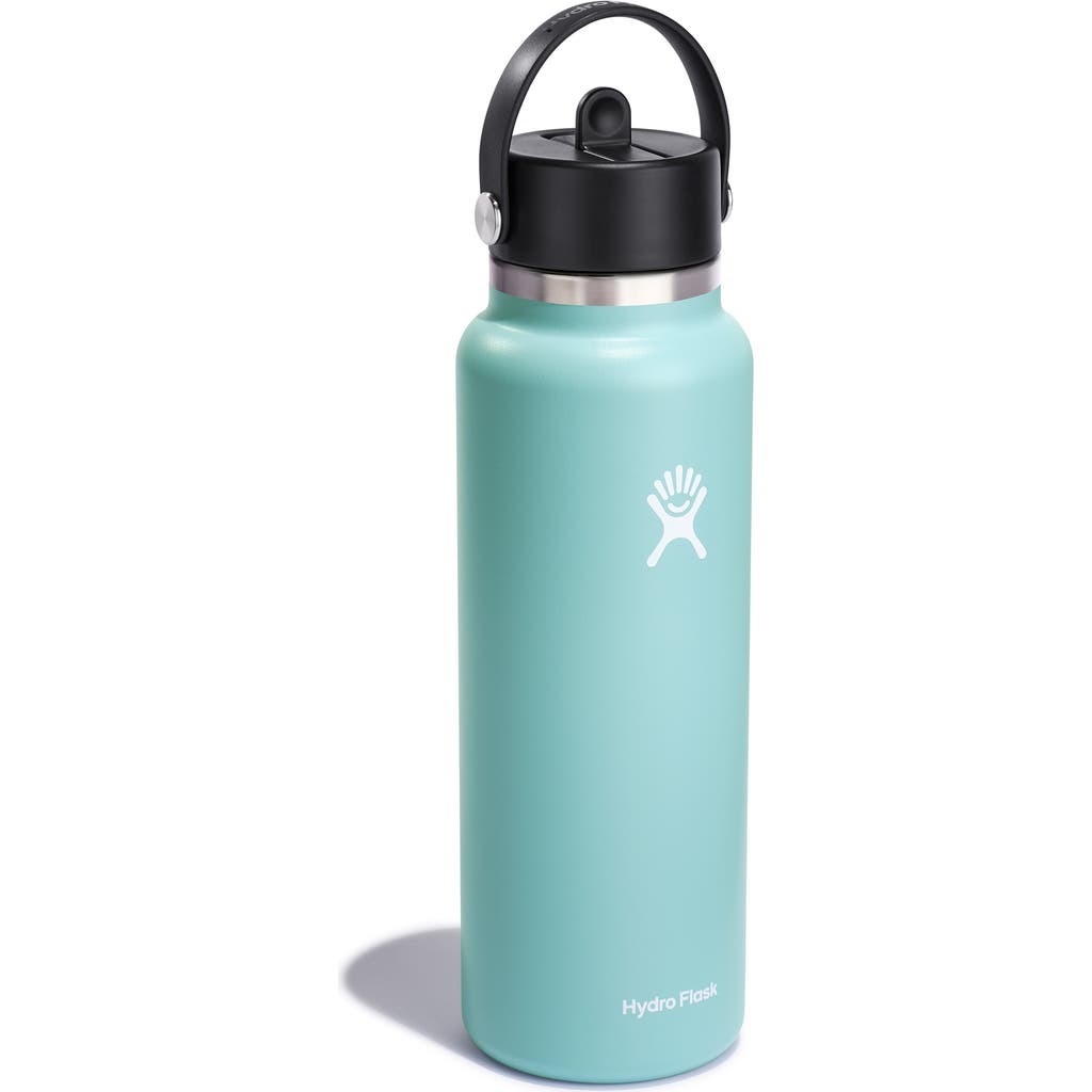 Hydro Flask 40-ounce Wide Flex Straw Cap Water Bottle In Dew