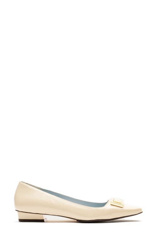 Frances Valentine Midge Flat In Oyster