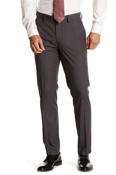 Solid Modern Fit Pants