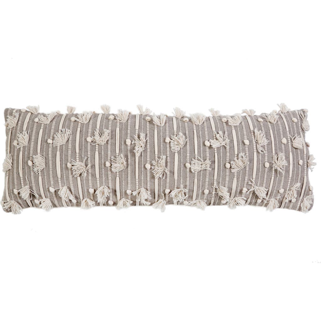 Pom Pom At Home Nora Pillow & Insert In Taupe/ivory