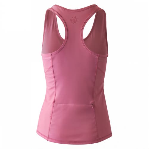 Shop Uv Skinz Racerback Swim Tank In Wild Rose