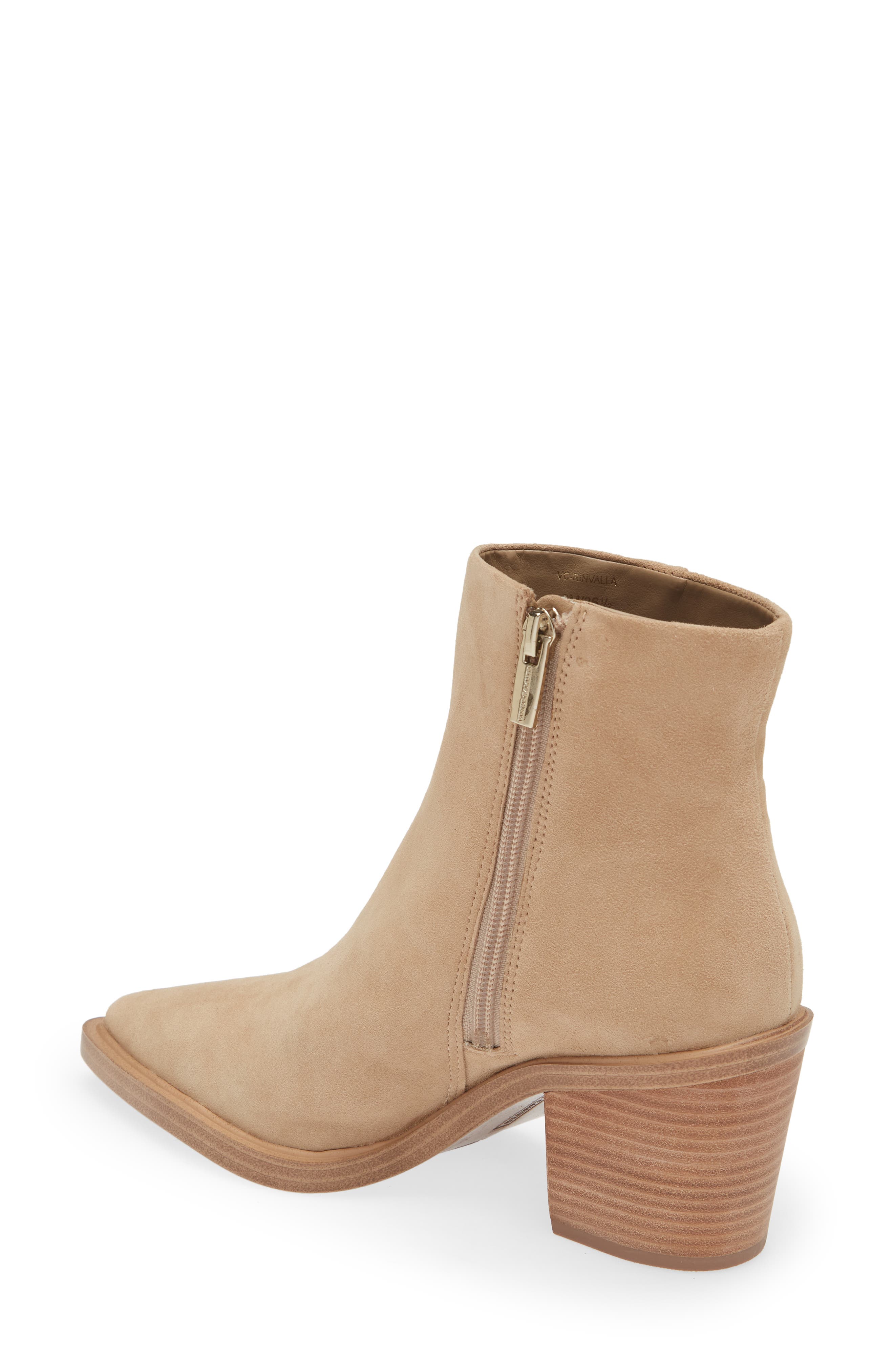 vince camuto amber leather bootie